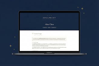 SOULPRINT — Complete Cosmic Blueprint gallery image