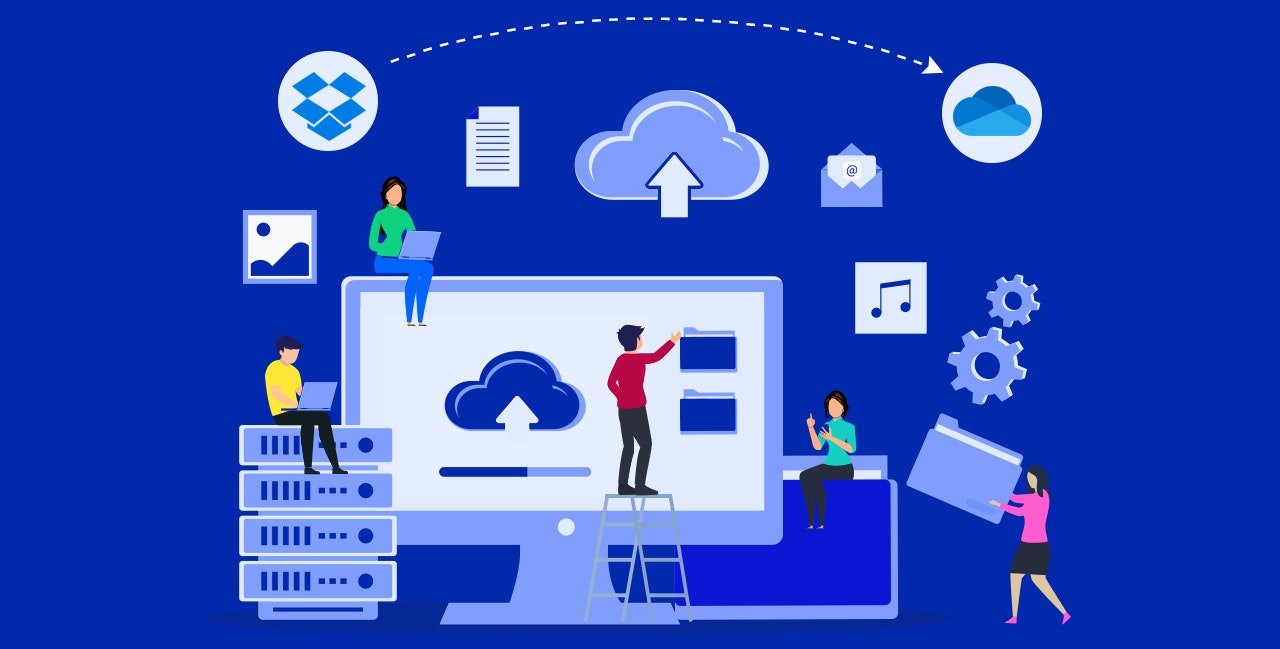 Dropbox를 OneDrive로 마이그레이션하는 방법