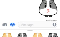 Guinea Pig Emoji for iMessage & Telegram media 2