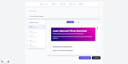 Cv2Folio gallery image