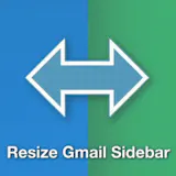 Resize Gmail Sidebar by cloudHQ