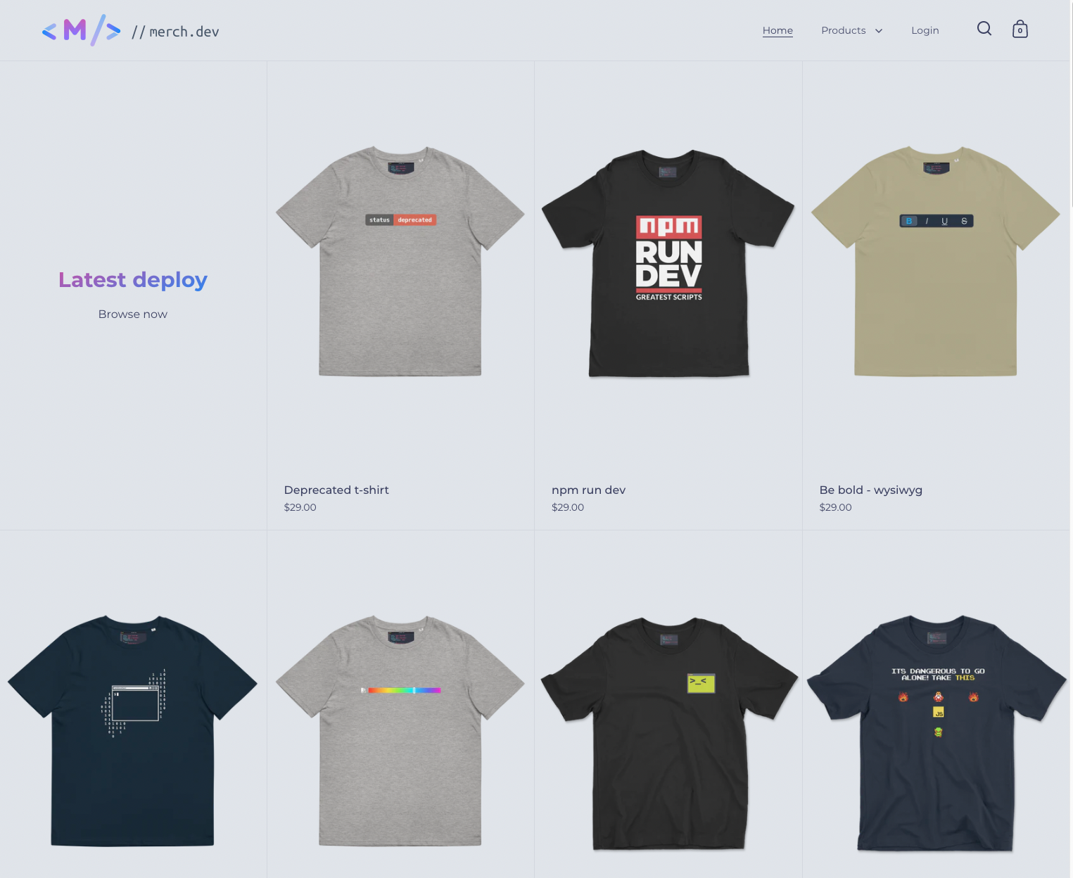 وسائط Merch.dev 1