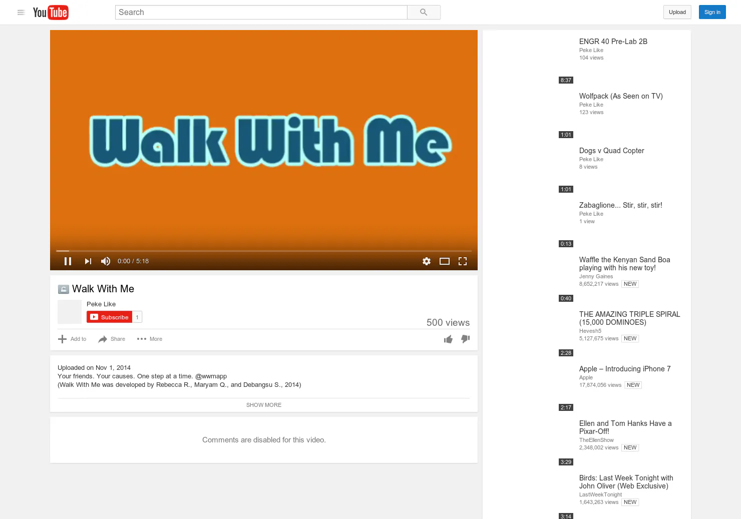 WalkWithMe