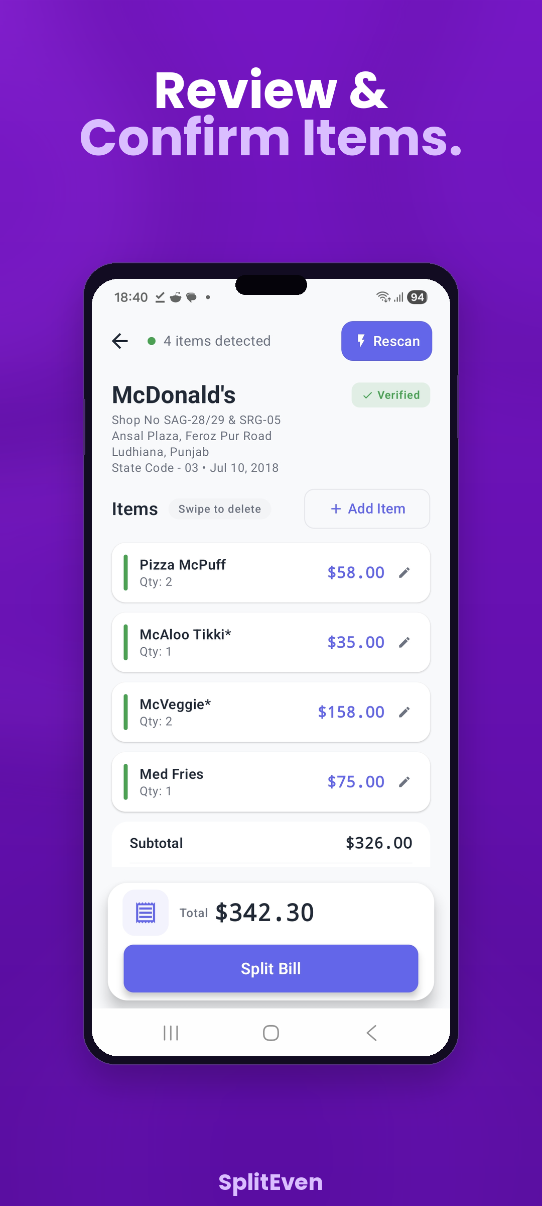 SplitEven gallery image