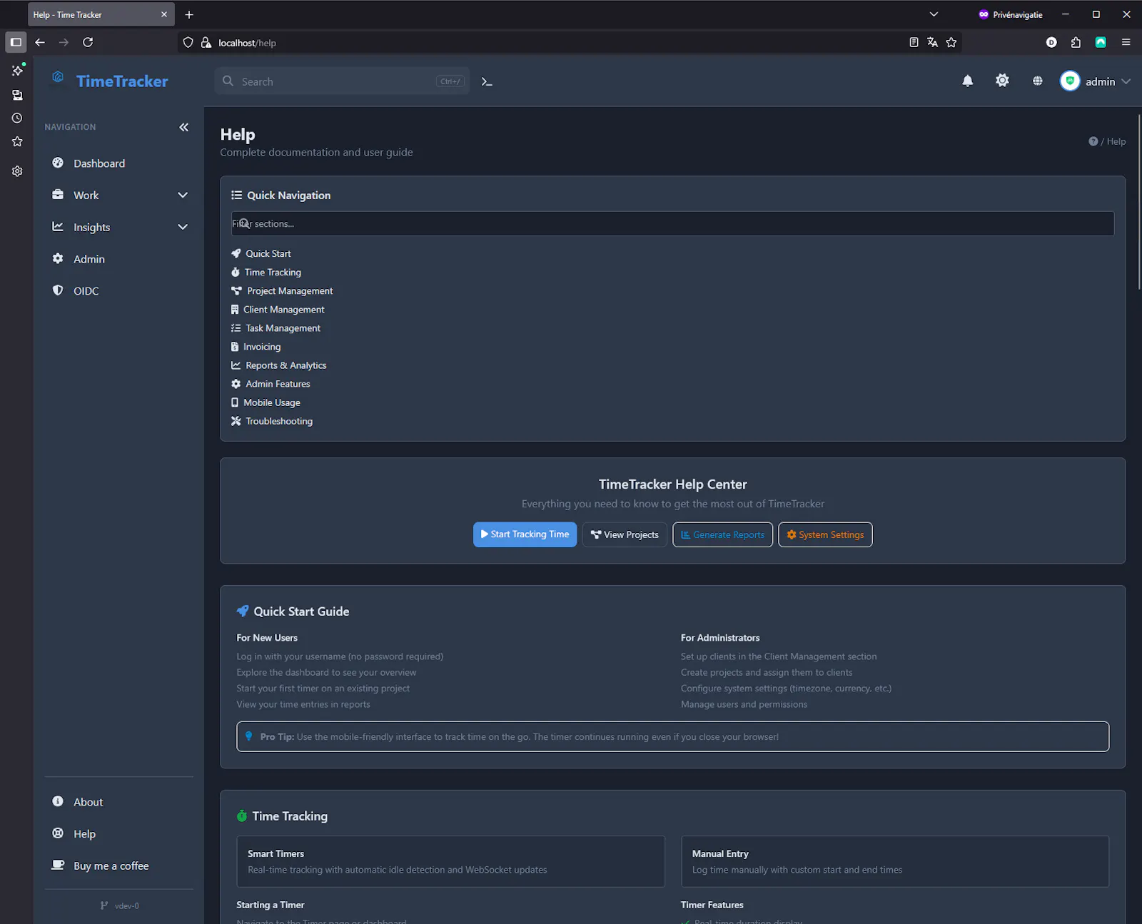 TimeTracker screenshot 10