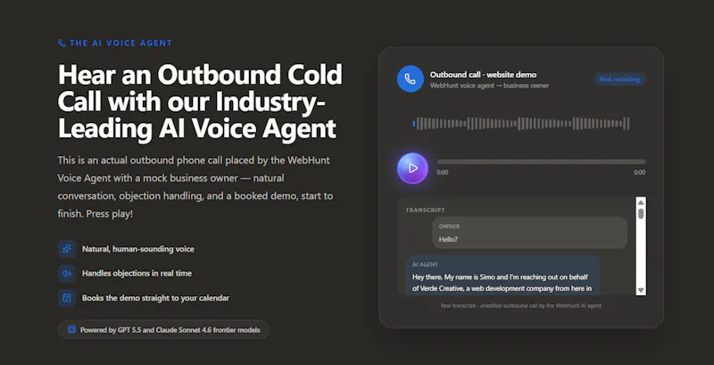 WebHunt.ai screenshot 4