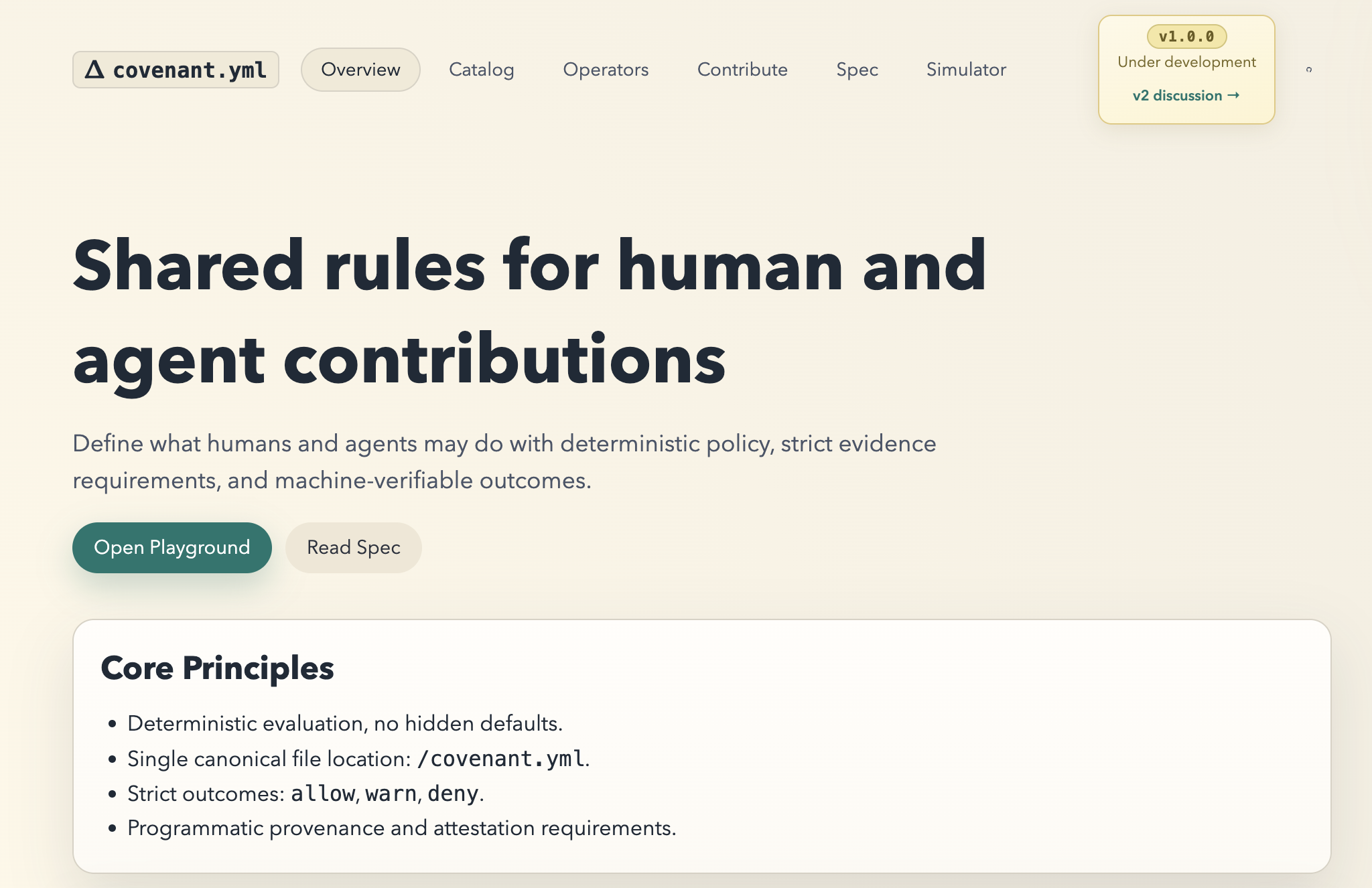 covenant.yml gallery image