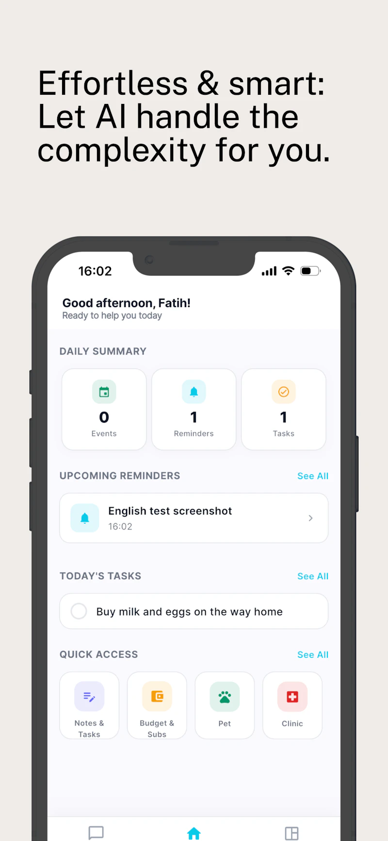 VekilAI – Your AI Life Manager screenshot 4