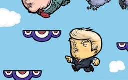 Trump Jump on iOS media 2