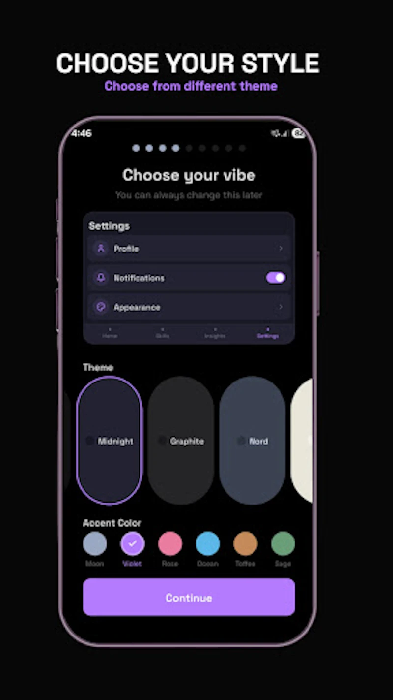 Polyvia-skill and habit tracker screenshot 7