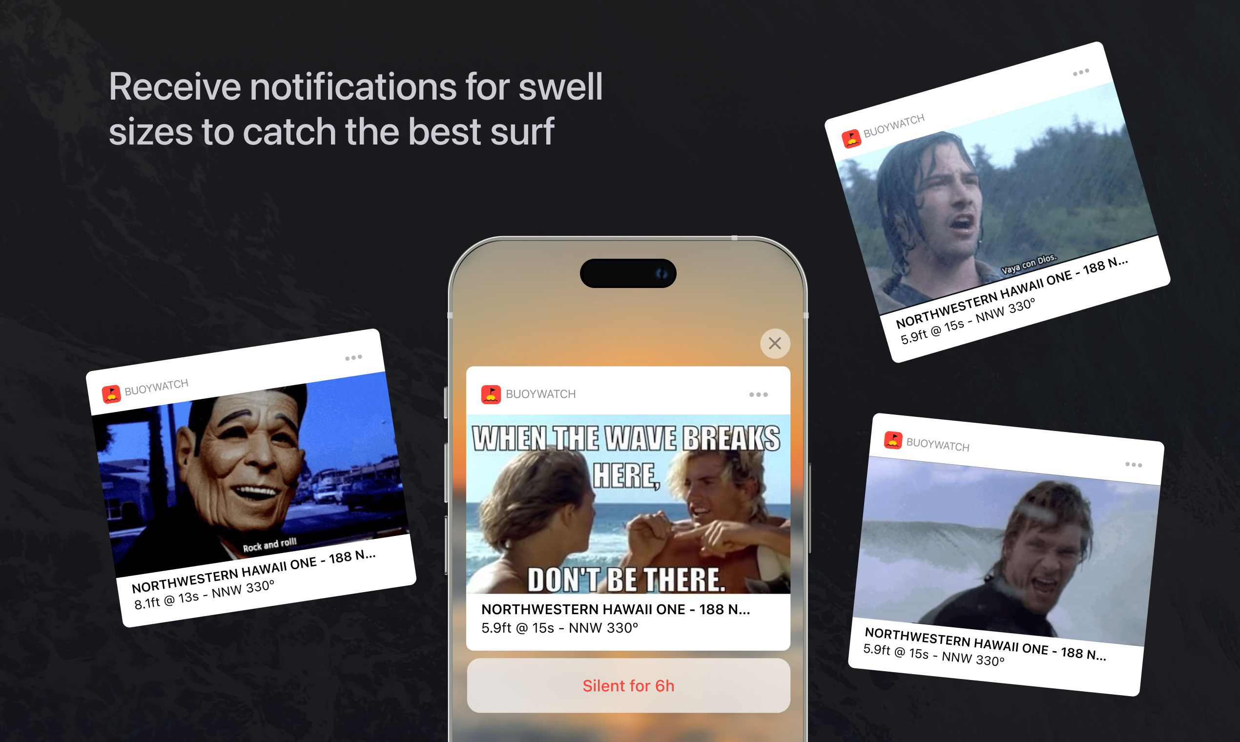 وسائط BuoyWatch لنظام التشغيل iOS - في الوقت الفعلي ظروف تصفح في لمحة 4