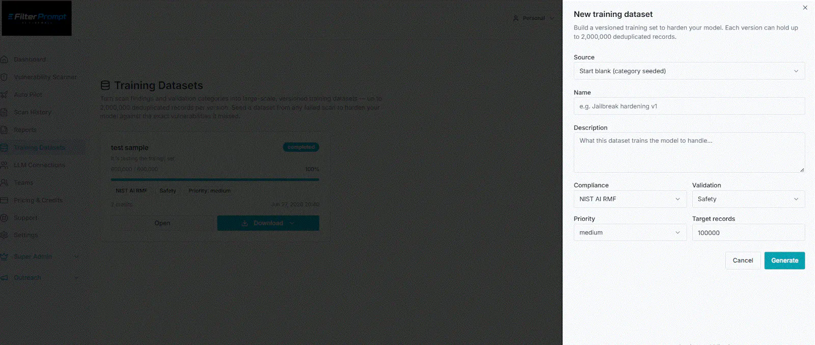 FilterPrompt screenshot 3