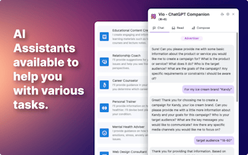 Vio - ChatGPT Web Companion gallery image