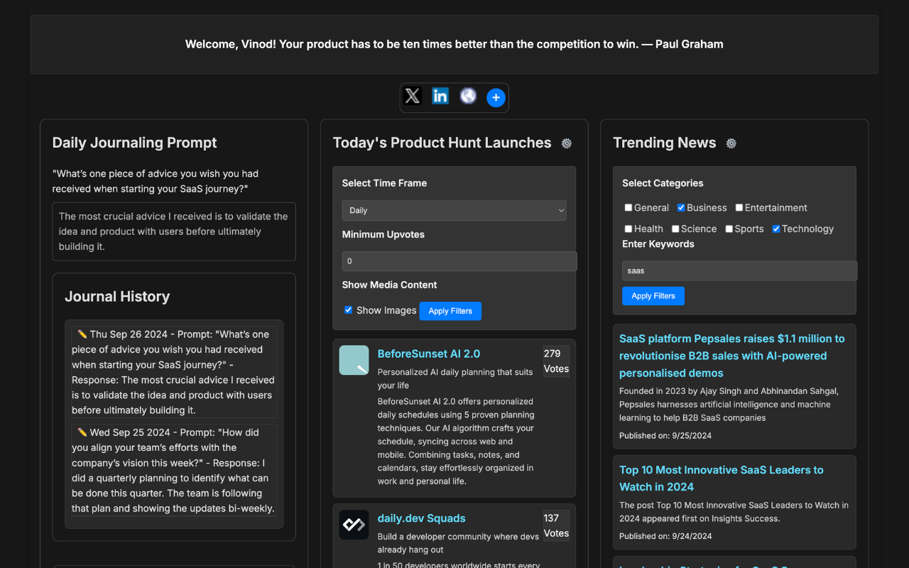 SaaS inspiration hub media 3