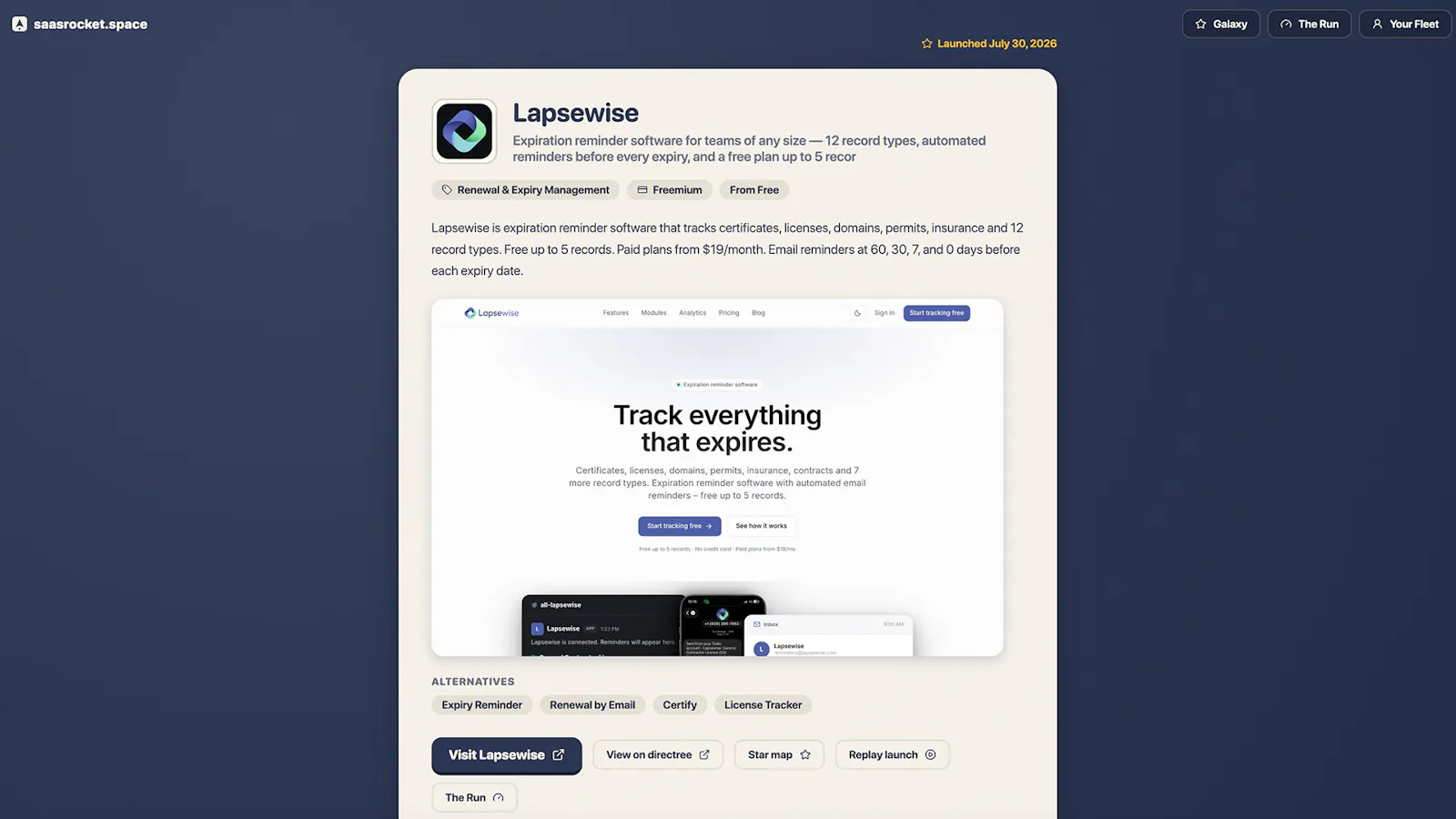 saasrocket.space screenshot 5