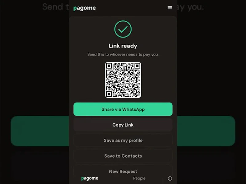 Pagome — SEPA Payment Links screenshot 1 (video preview)