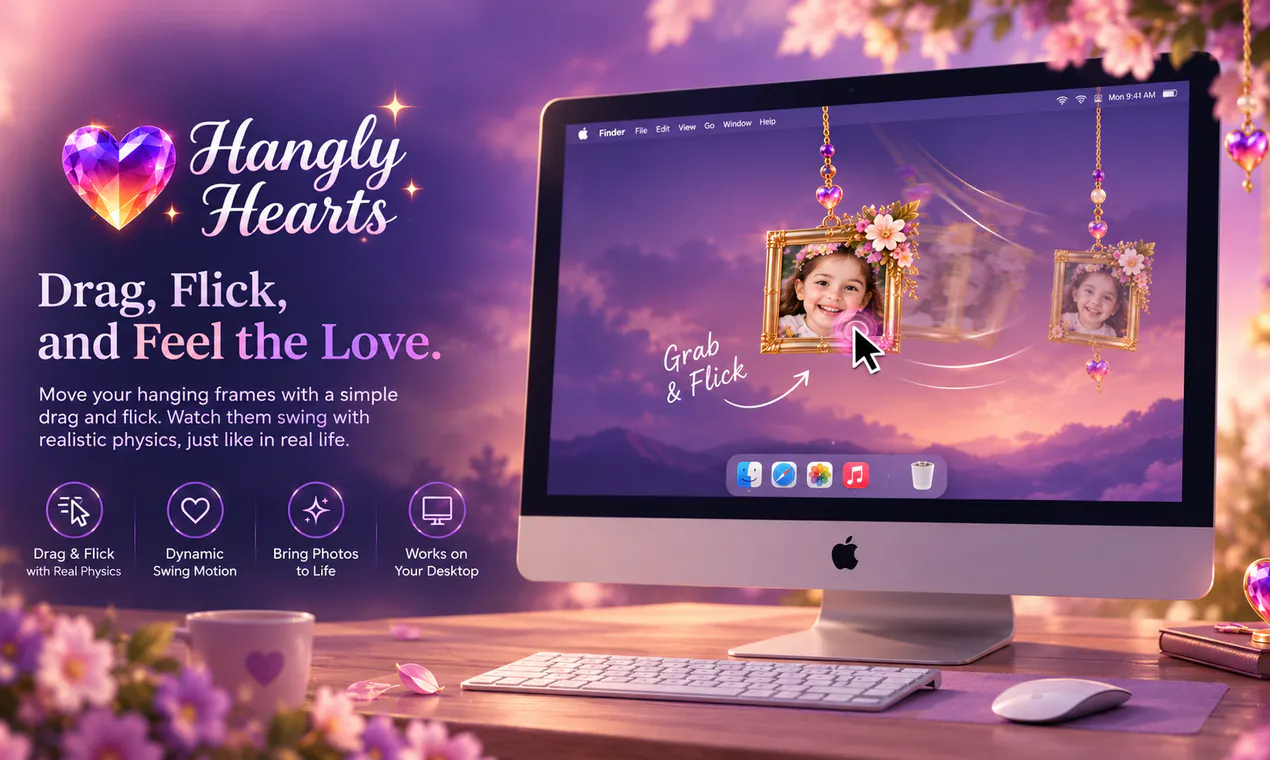 Hangly Hearts gallery image