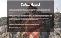 Date A Nomad media 1