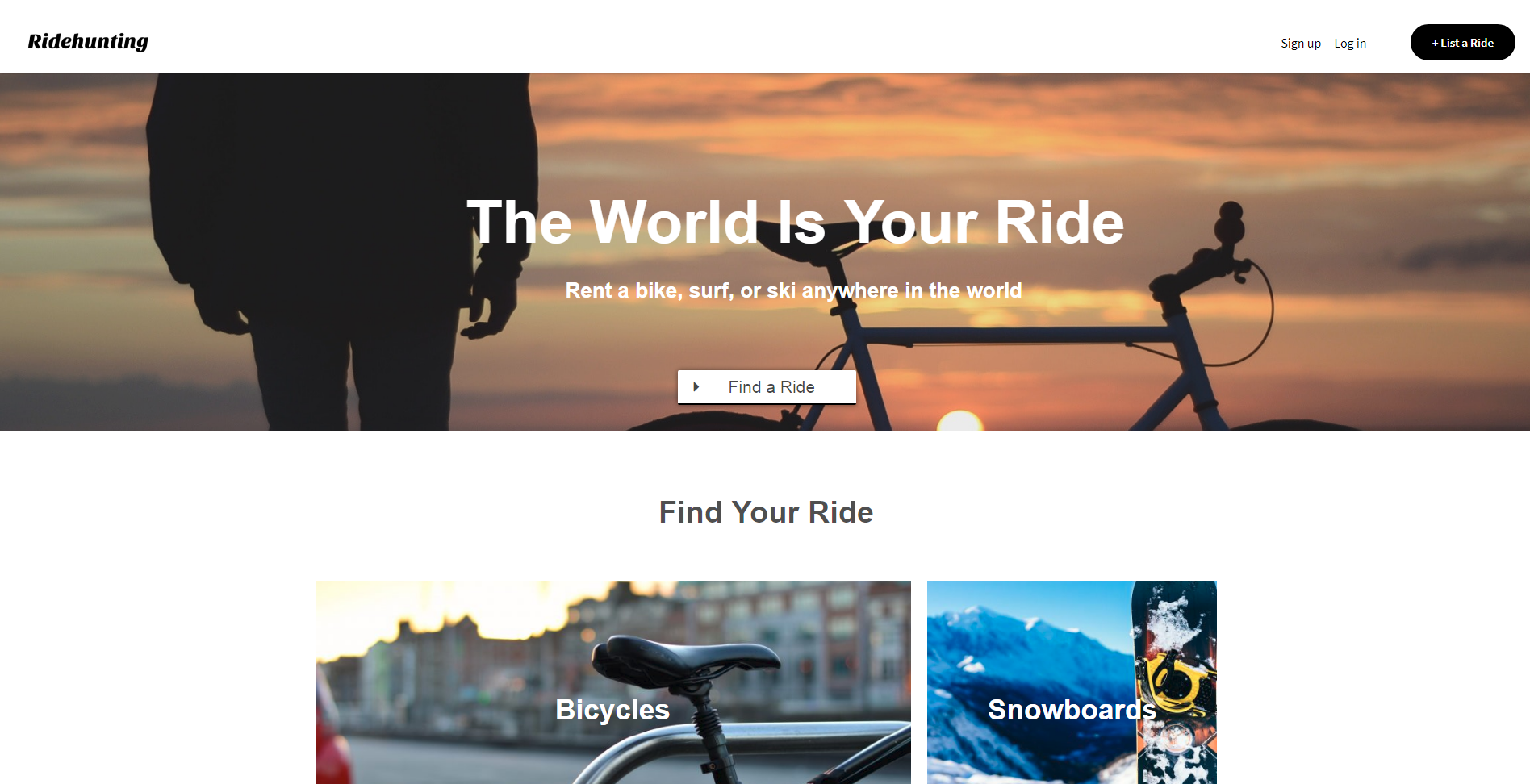 Ridehunting gallery image