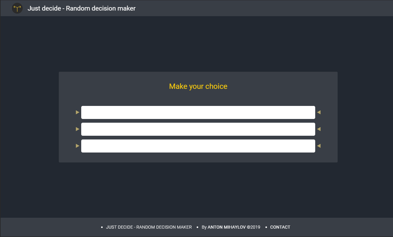 Just Decide gallery image