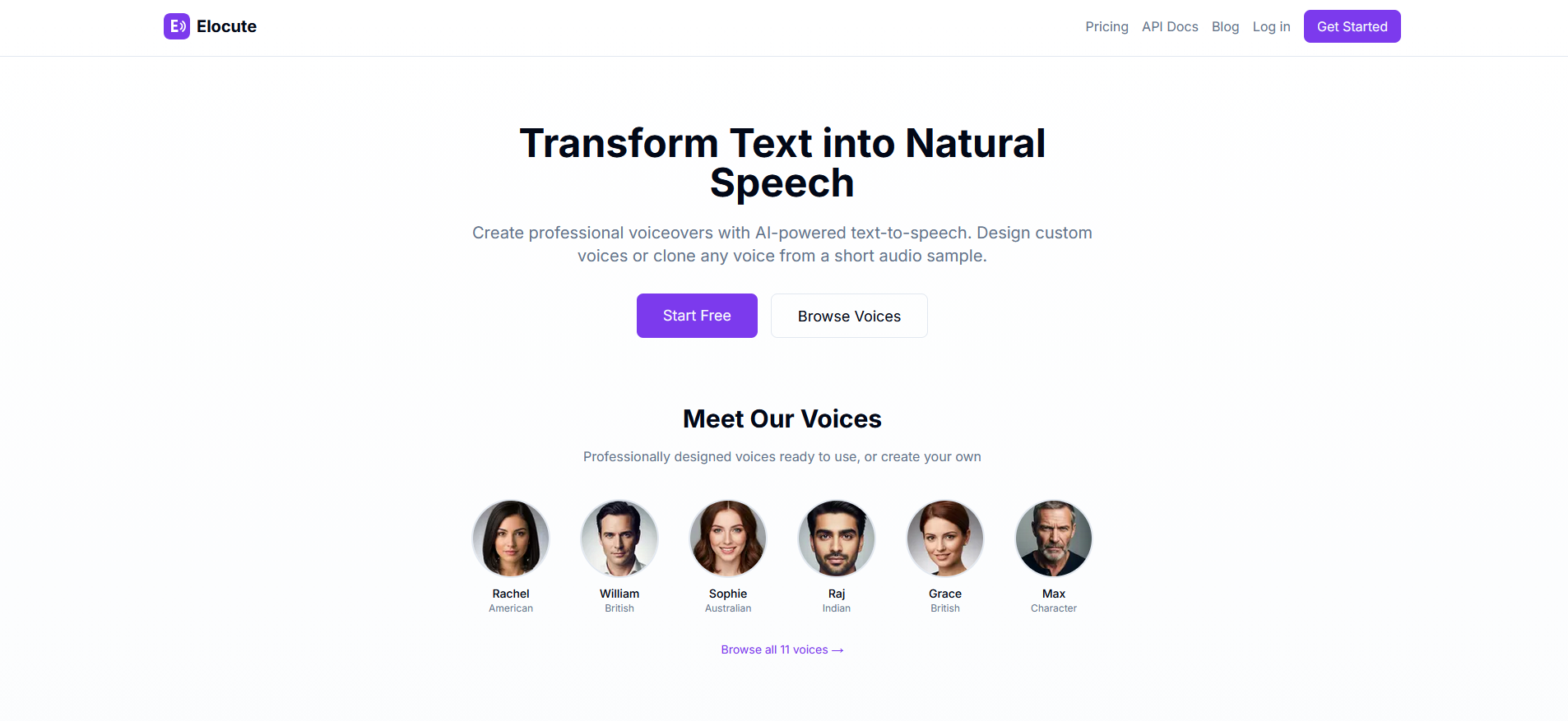Elocute - Screenshot 4 showing product features and functionality