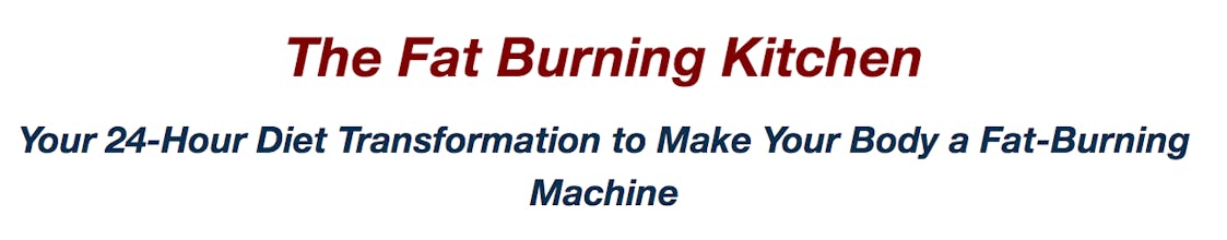The Fat Burning Kitchen gallery image