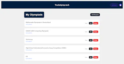 Olympiad Tracker gallery image