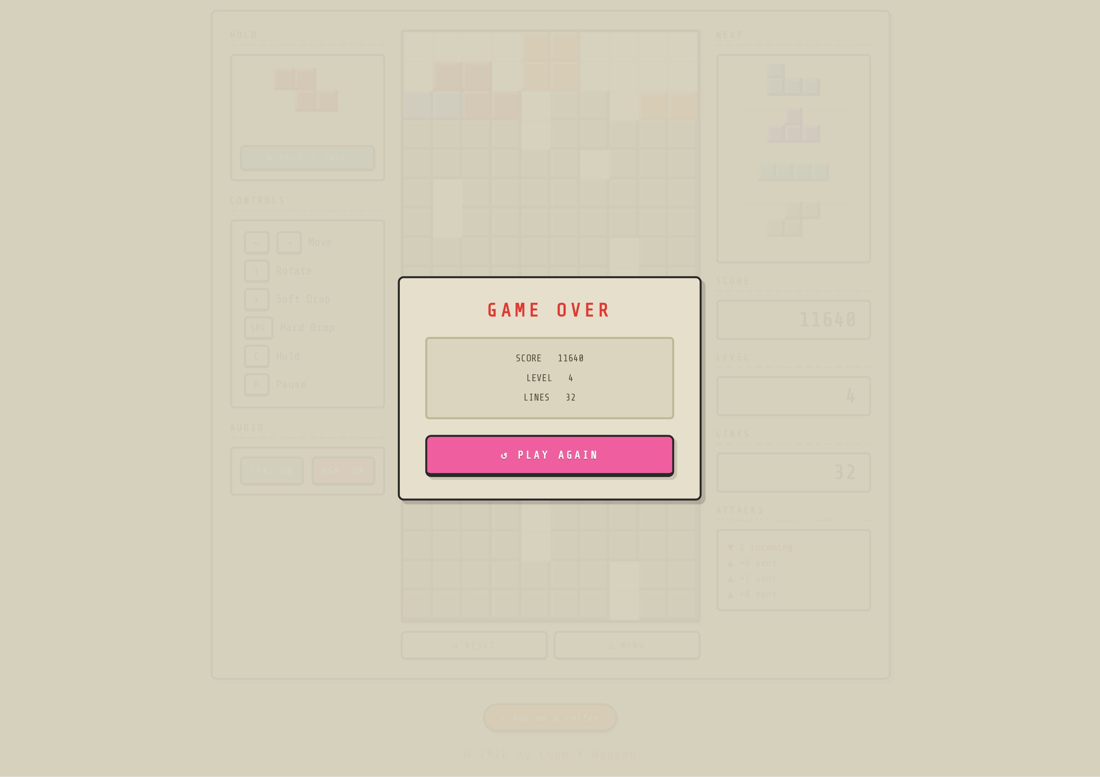 Tetr99 — The Free Tetris 99 Trainer - Screenshot 3 showing product features and functionality