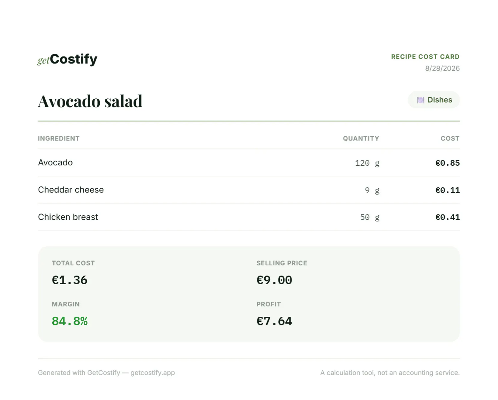GetCostify gallery image