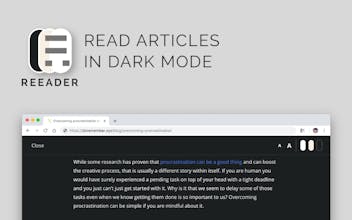 Reeader - Minimal reader for Chrome gallery image