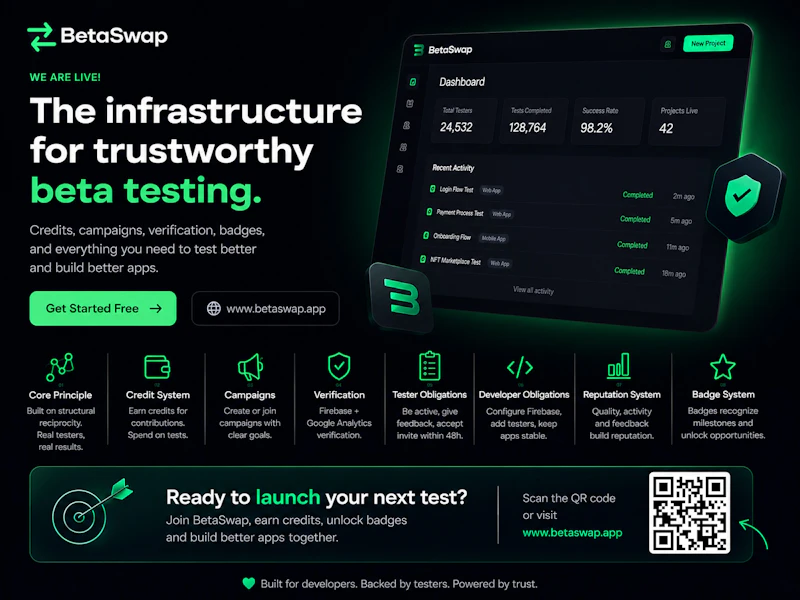 BetaSwap screenshot 1
