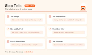 The Slop Tells Checklist gallery image