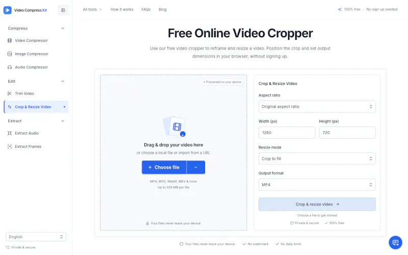 Video Compress Kit screenshot 6