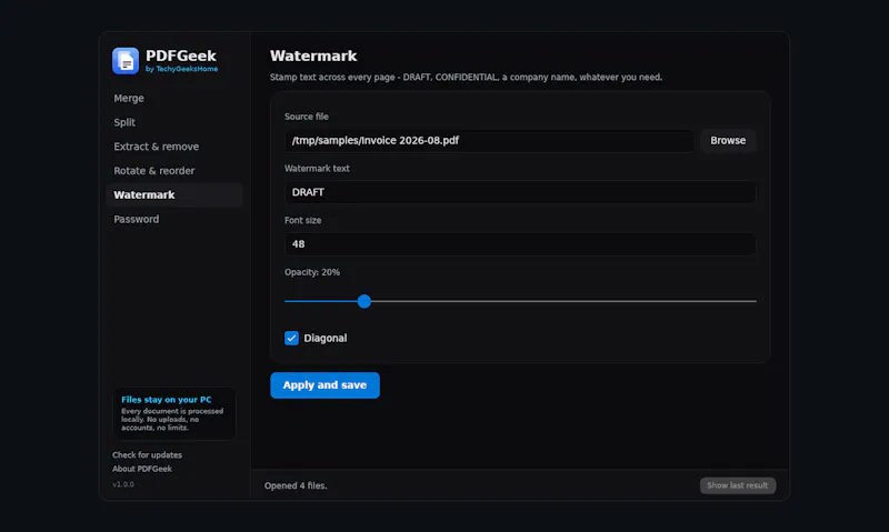 PDFGeek screenshot 3