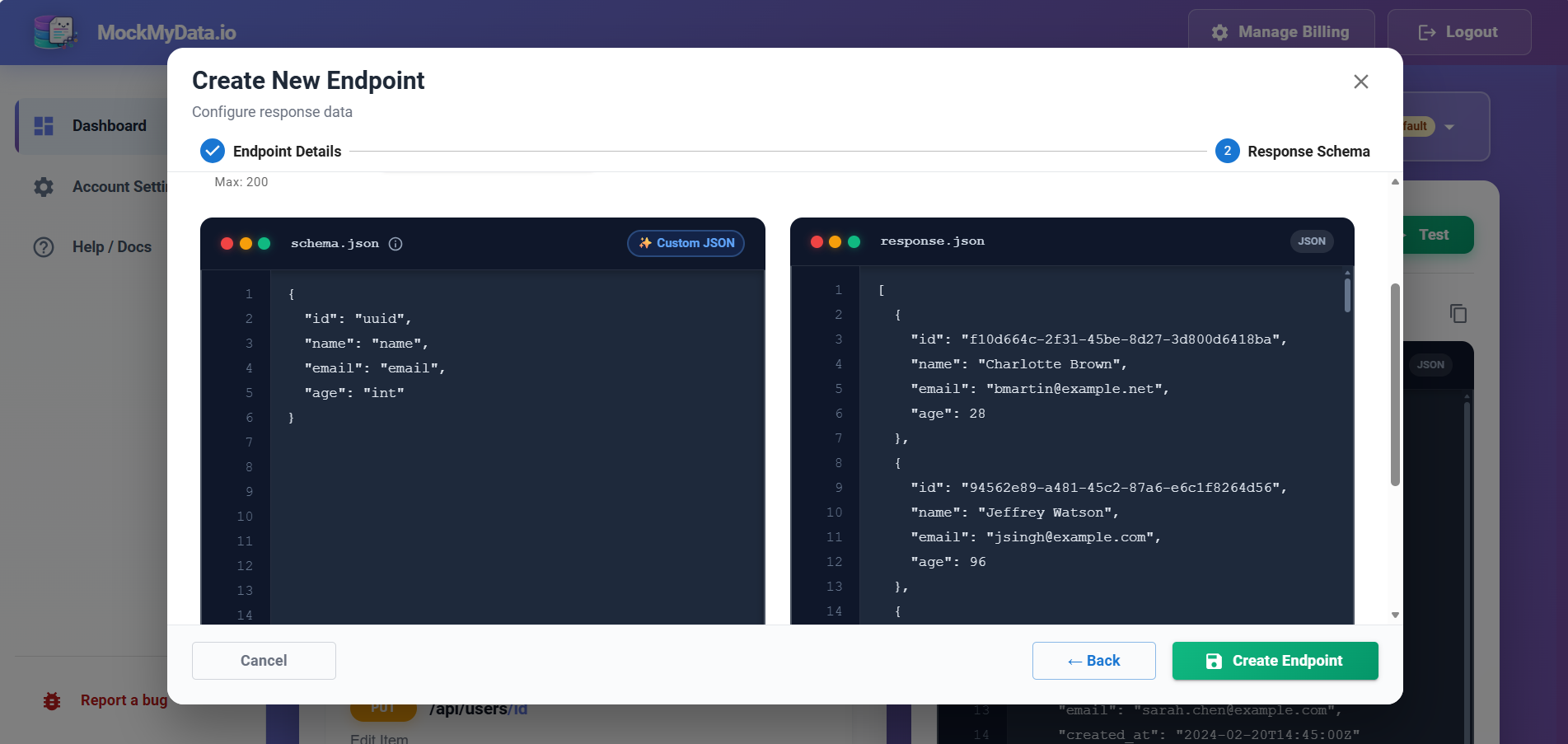 MockMyData.io gallery image