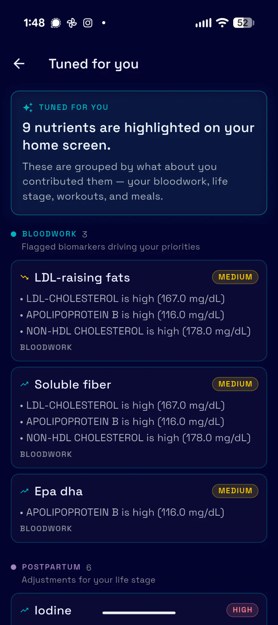 TUNA: The Ultimate Nutrition App gallery image