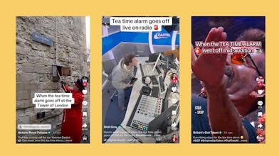 The British Tea Time Alarm gallery image