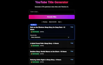 TitleGen® gallery image