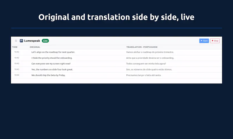 Lumespeak screenshot 3