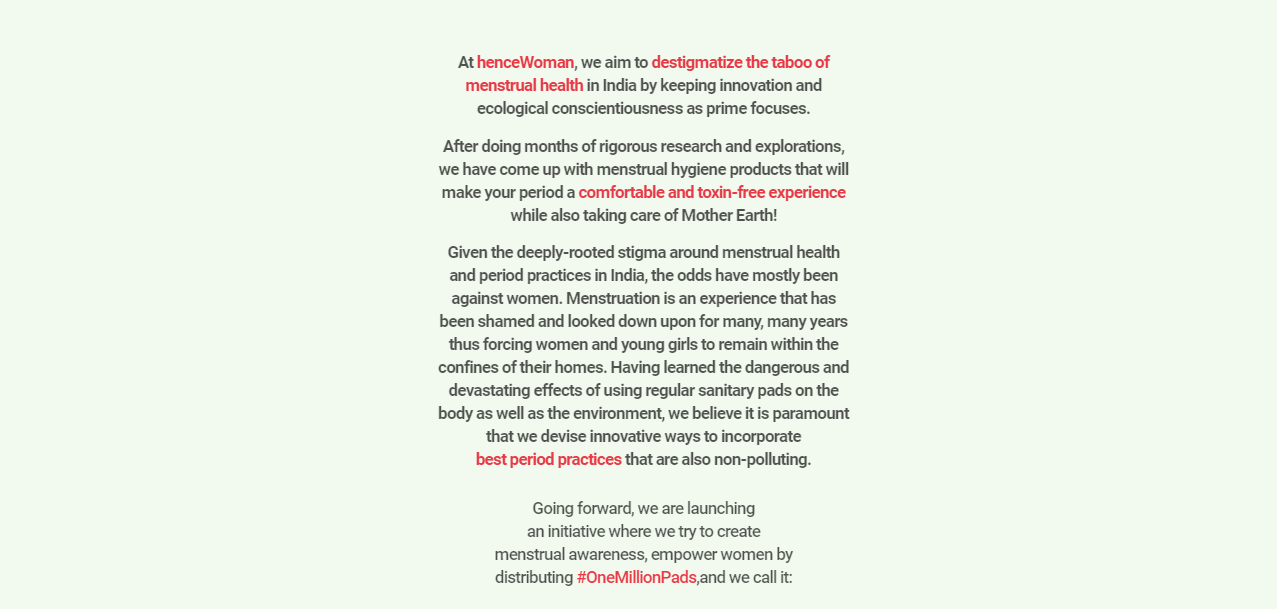 Donate to #OneMillionPads goal gallery image