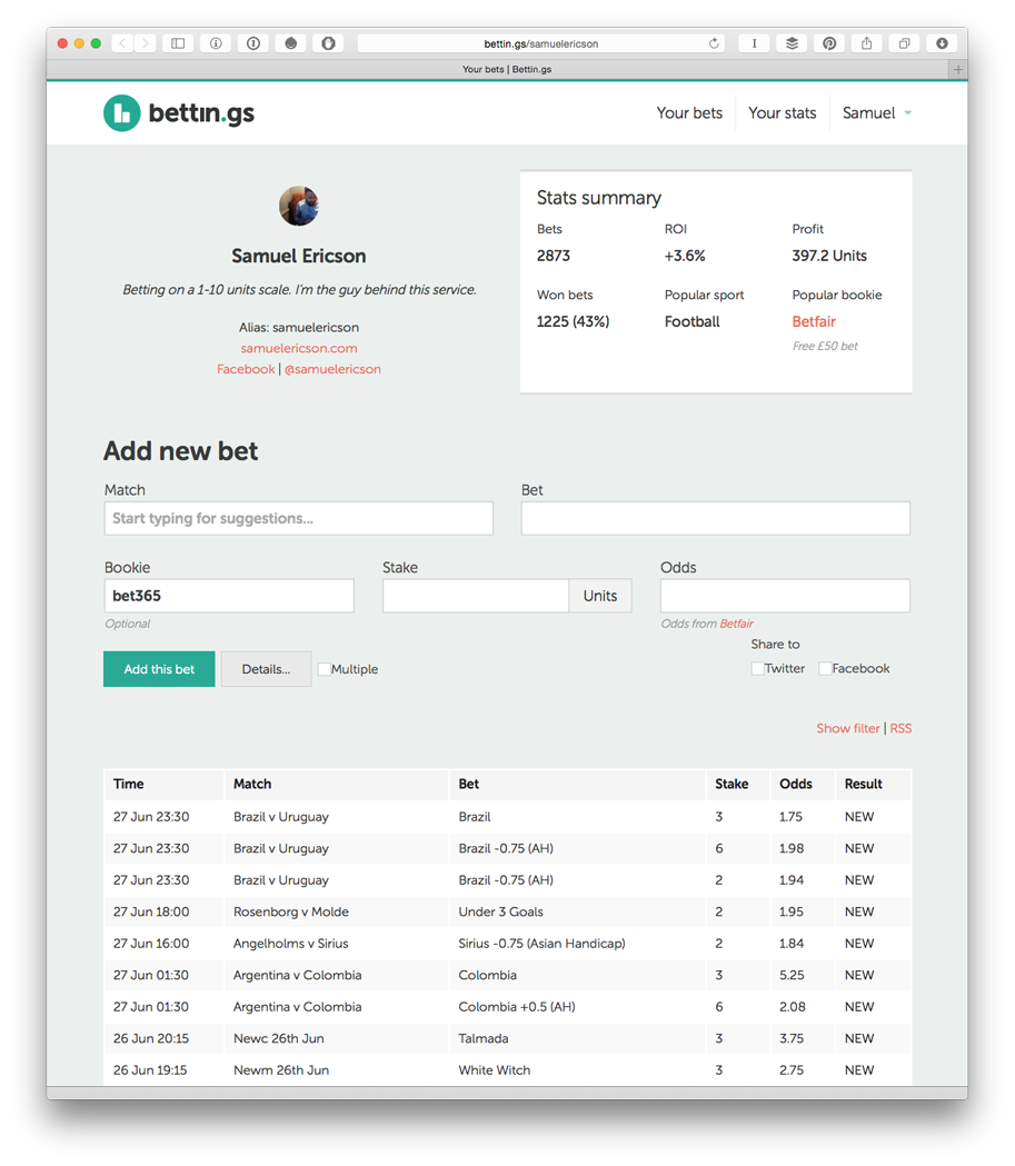 Bettin.gs gallery image