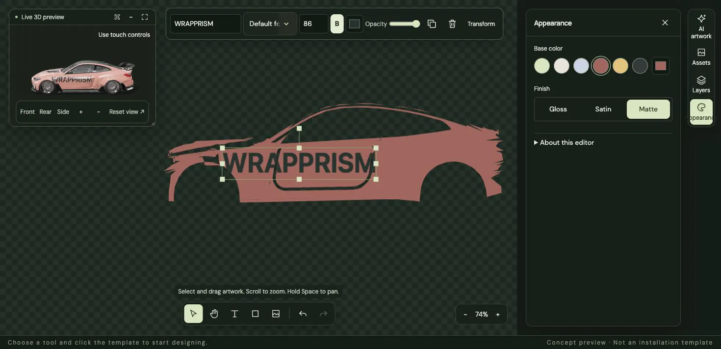 WrapPrism gallery image