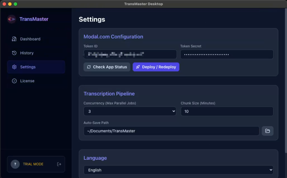 TransMaster - Screenshot 3 showing product features and functionality