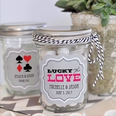 Vegas Mini Mason Jars
