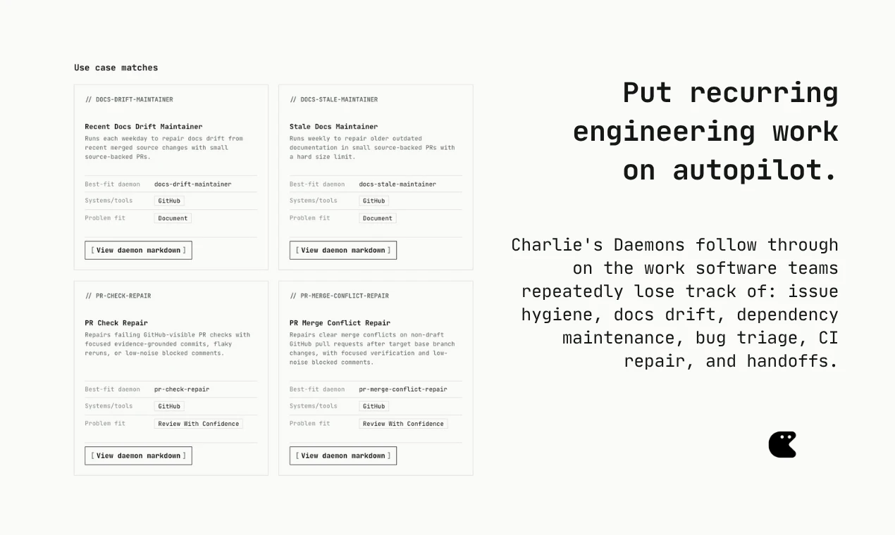 Daemons by Charlie Labs screenshot 2