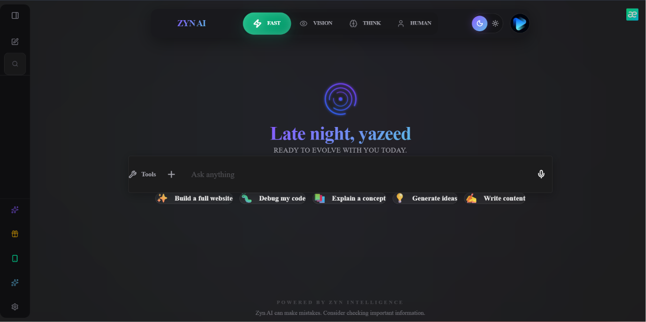 zyn AI gallery image