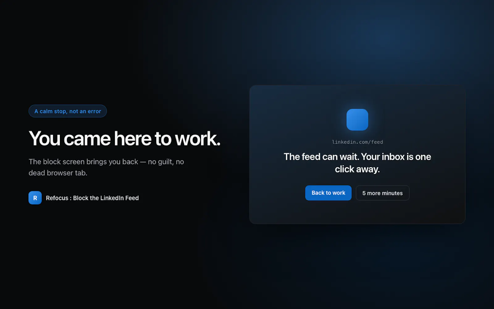 Refocus screenshot 4