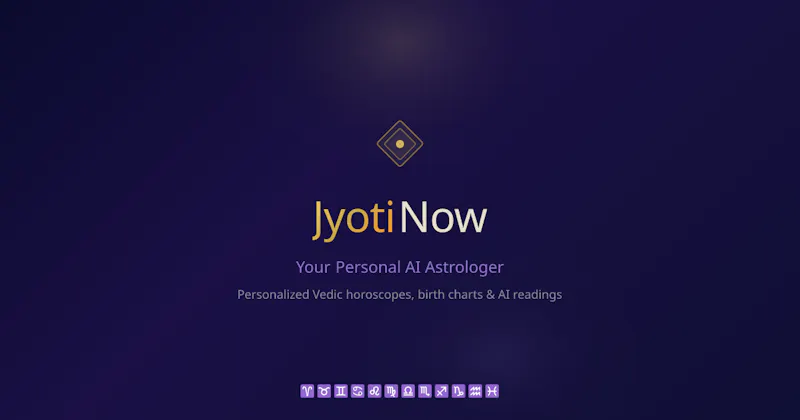 JyotiNow screenshot 1