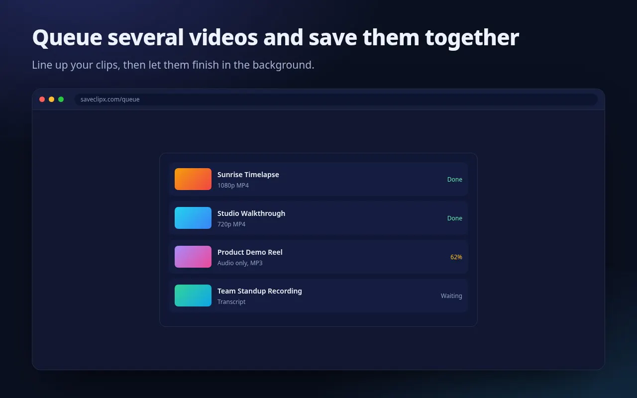 SaveClipX 截图 4