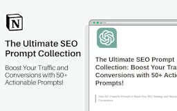 The Ultimate SEO Prompt Collection media 1